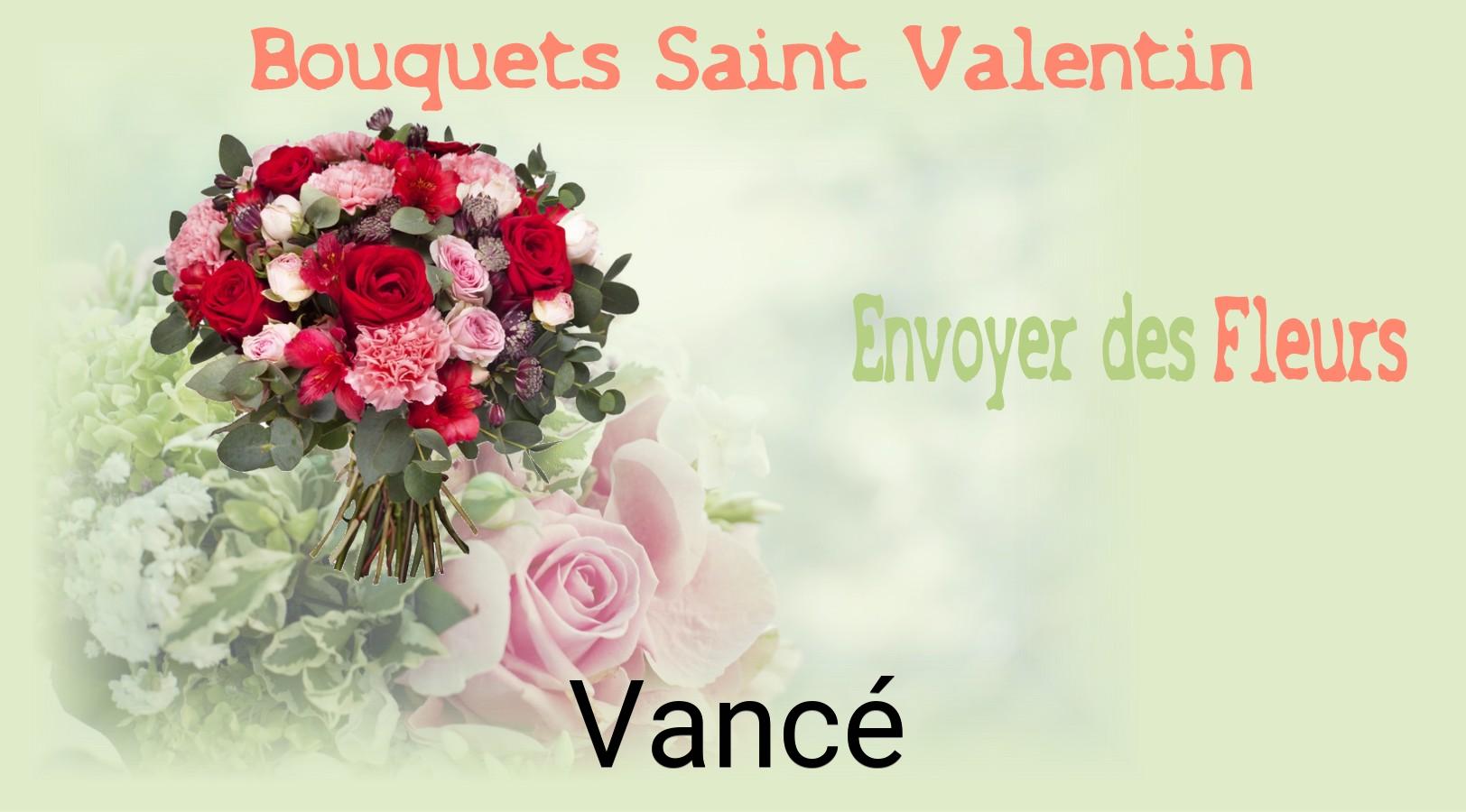 Roses de Saint-Valentin livrées à Vancé